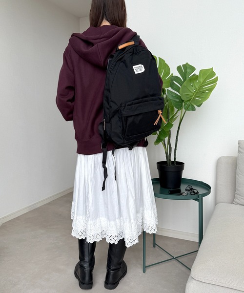 FREDRIK PACKERS（フレドリックパッカーズ）の「【FREDRIK PACKERS】500D DAY PACK デイパック バックパック リュック フレドリックパッカーズ（バックパック/リュック・レディース・ブラック/グレー/ネイビー/ベージュ/マルチ/オリーブ・FREE）」の18枚目の写真