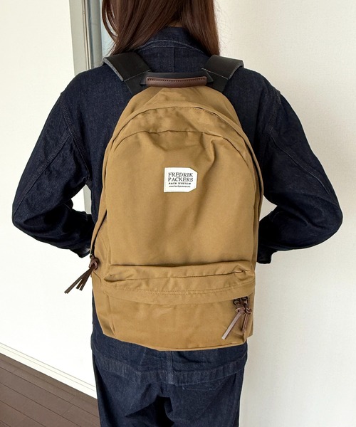 FREDRIK PACKERS（フレドリックパッカーズ）の「【FREDRIK PACKERS】500D DAY PACK デイパック バックパック リュック フレドリックパッカーズ（バックパック/リュック・レディース・ブラック/グレー/ネイビー/ベージュ/マルチ/オリーブ・FREE）」の22枚目の写真