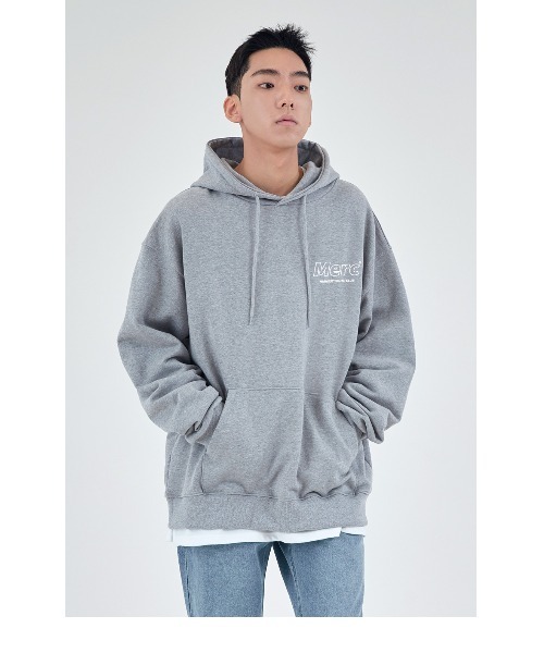 A'GEM/9 × .kom『ACOVER/オコボ』YOUTH MERC CLUB HOODIE/(裏