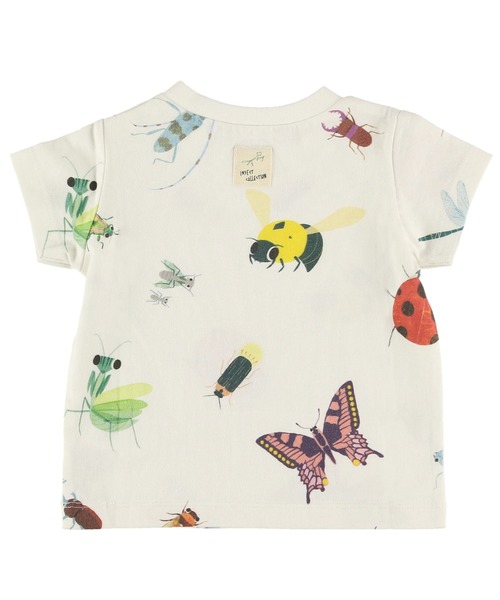 INSECT COLLECTION(インセクトコレクション)の「抗ウイルス・抗菌・防汚・消臭ランダム昆虫大集合Tシャツ(Tシャツ/カットソー・キッズ・オフホワイト・XL/S/L/M)」の3枚目の写真