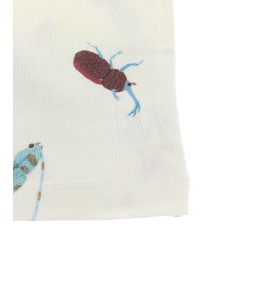 INSECT COLLECTION(インセクトコレクション)の「抗ウイルス・抗菌・防汚・消臭ランダム昆虫大集合Tシャツ(Tシャツ/カットソー・キッズ・オフホワイト・XL/S/L/M)」の7枚目の写真