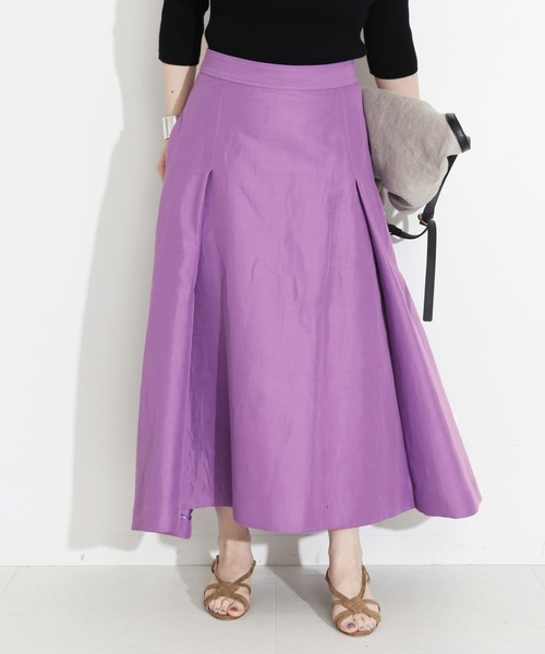 VERMEIL par iena（ヴェルメイユパーイエナ）の「綿麻二重織りタック