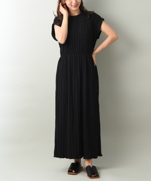 セール カットプリーツワンピース ワンピース Interplanet インタープラネット のファッション通販 Zozotown