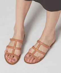 PAOLO BOVE | <PAOLO BOVE>サイドスタッツ サンダル(サンダル)