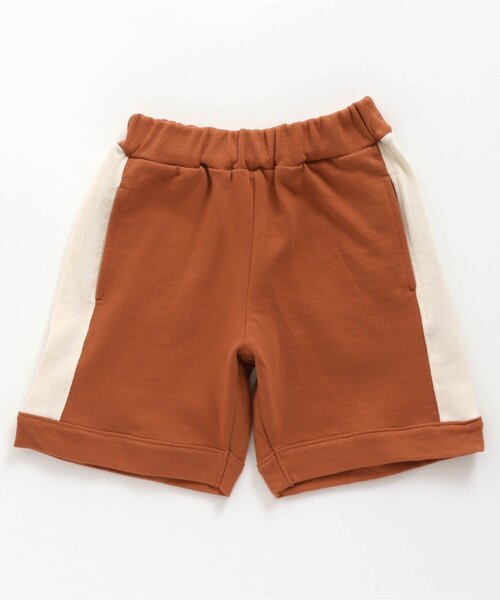 BREEZE（ブリーズ）の「カットソーラインパンツ 4分丈（その他パンツ・キッズ・オレンジ/グリーン/ブラック・110/120/90/80/100/140/130）」の3枚目の写真