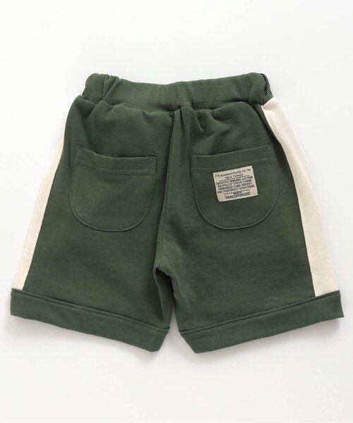 BREEZE（ブリーズ）の「カットソーラインパンツ 4分丈（その他パンツ・キッズ・オレンジ/グリーン/ブラック・110/120/90/80/100/140/130）」の10枚目の写真