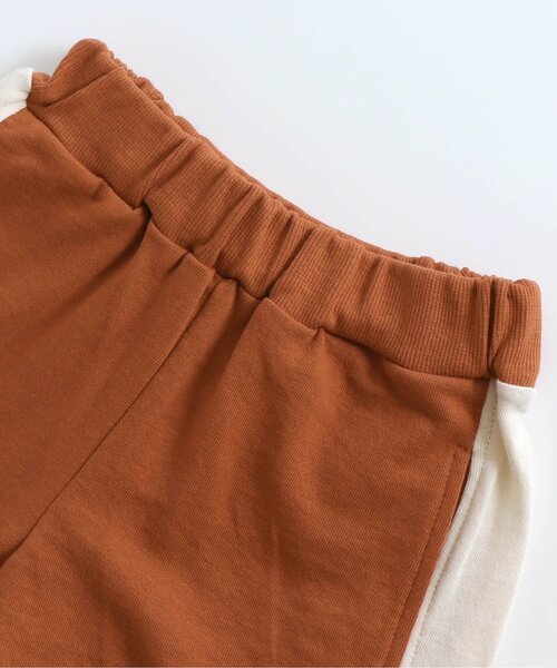 BREEZE（ブリーズ）の「カットソーラインパンツ 4分丈（その他パンツ・キッズ・オレンジ/グリーン/ブラック・110/120/90/80/100/140/130）」の12枚目の写真