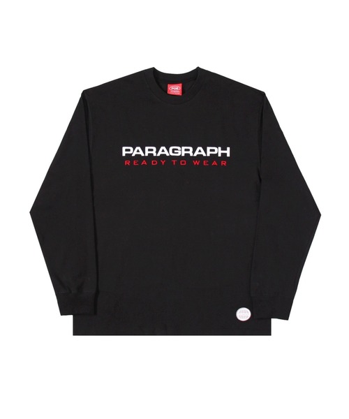 Paragraph(パラグラフ)の「『paragraph/パラグラフ』PARAGRAPH READY EMBROIDERY LONG T/ロゴプリント ロングスリーブカットソー(Tシャツ/カットソー・メンズ・グレー/ホワイト/ブラック・FREE)」の3枚目の写真