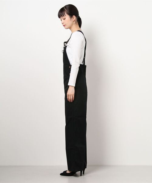 N.（N. Natural Beauty Basic）（エヌエヌナチュラルビューティーベーシック）の「【Wrangler】オーバーオール（サロペット/オーバーオール・レディース・ブラック/ブルー・X-SMALL/SMALL）」の4枚目の写真