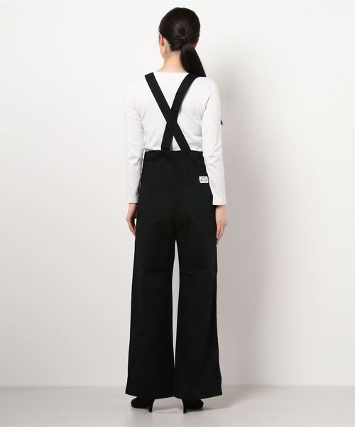 N.（N. Natural Beauty Basic）（エヌエヌナチュラルビューティーベーシック）の「【Wrangler】オーバーオール（サロペット/オーバーオール・レディース・ブラック/ブルー・X-SMALL/SMALL）」の3枚目の写真