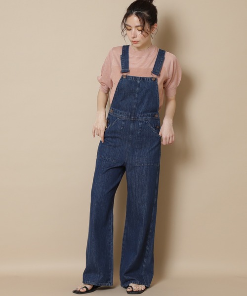 N.（N. Natural Beauty Basic）（エヌエヌナチュラルビューティーベーシック）の「【Wrangler】オーバーオール（サロペット/オーバーオール・レディース・ブラック/ブルー・X-SMALL/SMALL）」の7枚目の写真