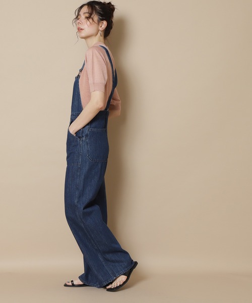 N.（N. Natural Beauty Basic）（エヌエヌナチュラルビューティーベーシック）の「【Wrangler】オーバーオール（サロペット/オーバーオール・レディース・ブラック/ブルー・X-SMALL/SMALL）」の8枚目の写真