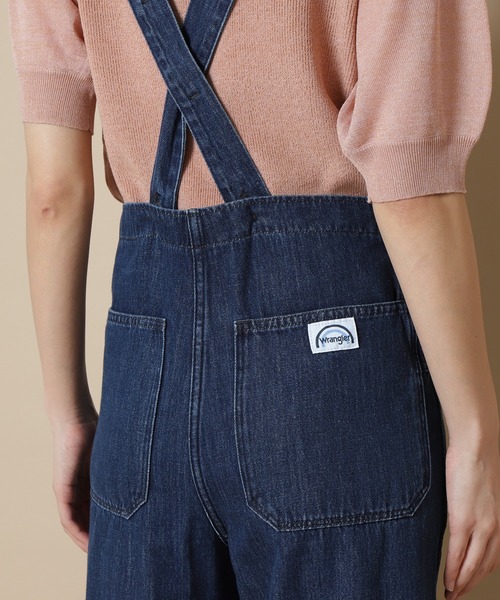 N.（N. Natural Beauty Basic）（エヌエヌナチュラルビューティーベーシック）の「【Wrangler】オーバーオール（サロペット/オーバーオール・レディース・ブラック/ブルー・X-SMALL/SMALL）」の12枚目の写真