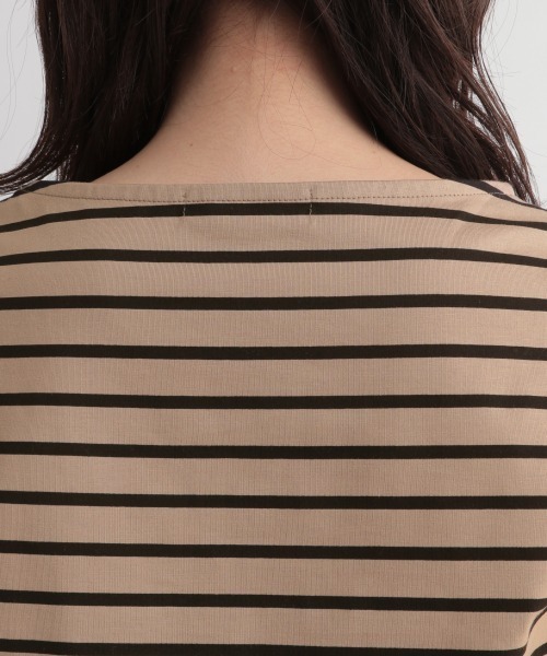 Andemiu（アンデミュウ）の「フレンチボーダーカットソー949667（Tシャツ/カットソー・レディース・ホワイト/ベージュ/ネイビー・FREE）」の17枚目の写真
