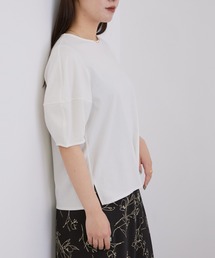 MADEMOISELLE ROPE' | 【新色追加】ボリュームスリーブカットソー(Tシャツ/カットソー)