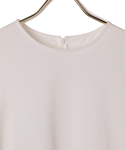 MADEMOISELLE ROPE'（マドモアゼル ロペ）の「ボリュームスリーブカットソー（Tシャツ/カットソー・レディース・ホワイト/ベージュ/イエロー/ラベンダー/ホワイト系その他2・38）」の8枚目の写真