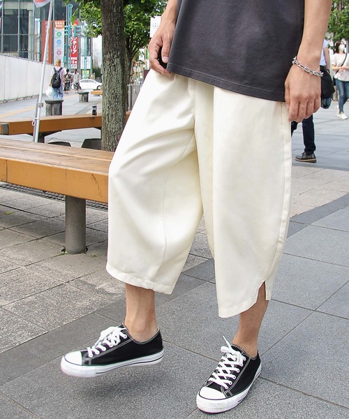 ZIP FIVE（ジップファイブ）の「【ZIP FIVE】バルーンクロップドイージーパンツ（その他パンツ・メンズ・アイボリー/ブラック/ブラウン/ベージュ/ブルー/オリーブ・LARGE/MEDIUM/X-LARGE）」の2枚目の写真
