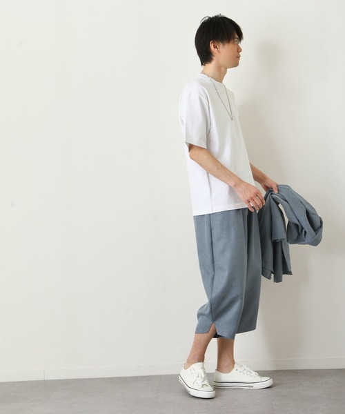 ZIP FIVE（ジップファイブ）の「【ZIP FIVE】バルーンクロップドイージーパンツ（その他パンツ・メンズ・アイボリー/ブラック/ブラウン/ベージュ/ブルー/オリーブ・LARGE/MEDIUM/X-LARGE）」の9枚目の写真