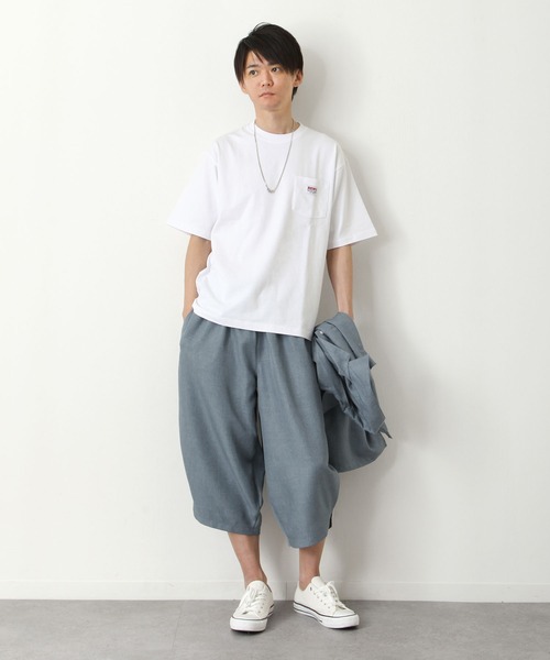 ZIP FIVE（ジップファイブ）の「【ZIP FIVE】バルーンクロップドイージーパンツ（その他パンツ・メンズ・アイボリー/ブラック/ブラウン/ベージュ/ブルー/オリーブ・LARGE/MEDIUM/X-LARGE）」の7枚目の写真