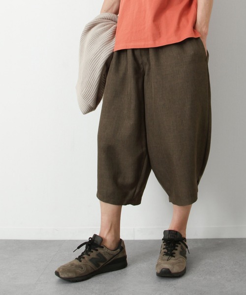 ZIP FIVE（ジップファイブ）の「【ZIP FIVE】バルーンクロップドイージーパンツ（その他パンツ・メンズ・アイボリー/ブラック/ブラウン/ベージュ/ブルー/オリーブ・LARGE/MEDIUM/X-LARGE）」の18枚目の写真