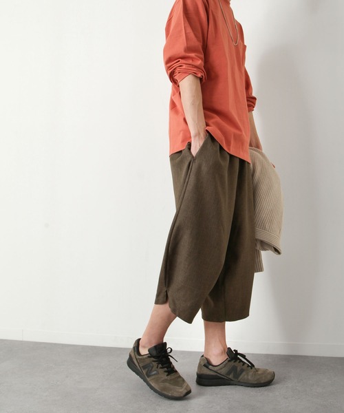 ZIP FIVE（ジップファイブ）の「【ZIP FIVE】バルーンクロップドイージーパンツ（その他パンツ・メンズ・アイボリー/ブラック/ブラウン/ベージュ/ブルー/オリーブ・LARGE/MEDIUM/X-LARGE）」の19枚目の写真