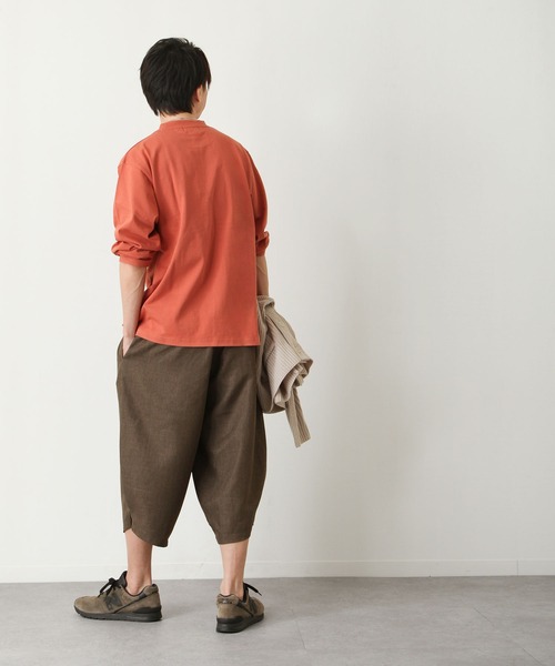 ZIP FIVE（ジップファイブ）の「【ZIP FIVE】バルーンクロップドイージーパンツ（その他パンツ・メンズ・アイボリー/ブラック/ブラウン/ベージュ/ブルー/オリーブ・LARGE/MEDIUM/X-LARGE）」の20枚目の写真