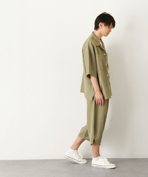 ZIP FIVE（ジップファイブ）の「【ZIP FIVE】バルーンクロップドイージーパンツ（その他パンツ・メンズ・アイボリー/ブラック/ブラウン/ベージュ/ブルー/オリーブ・LARGE/MEDIUM/X-LARGE）」の13枚目の写真