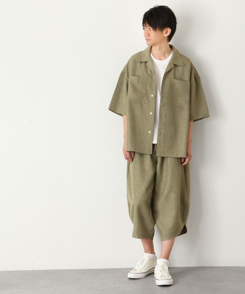 ZIP FIVE（ジップファイブ）の「【ZIP FIVE】バルーンクロップドイージーパンツ（その他パンツ・メンズ・アイボリー/ブラック/ブラウン/ベージュ/ブルー/オリーブ・LARGE/MEDIUM/X-LARGE）」の15枚目の写真