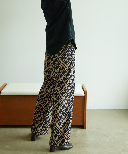 セール】ヴィンテージ花柄2wayイージーパンツ（その他パンツ