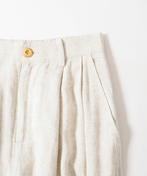 Crisp（クリスプ）の「2タックワイドパンツ（その他パンツ・レディース・ダークブラウン/ナチュラル・FREE）」の20枚目の写真