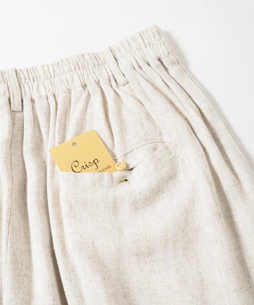 Crisp（クリスプ）の「2タックワイドパンツ（その他パンツ・レディース・ダークブラウン/ナチュラル・FREE）」の19枚目の写真