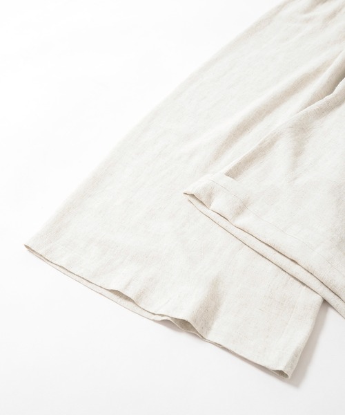 Crisp（クリスプ）の「2タックワイドパンツ（その他パンツ・レディース・ダークブラウン/ナチュラル・FREE）」の21枚目の写真