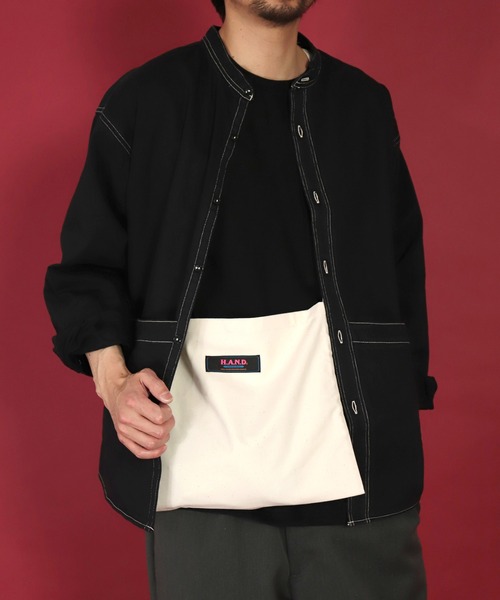 H.A.N.D.（エイチエーエヌディー）の「[H.A.N.D. / エイチエーエヌディー]　TOOL SHOULDER BAG（ショルダーバッグ・メンズ・キナリ・FREE）」の12枚目の写真