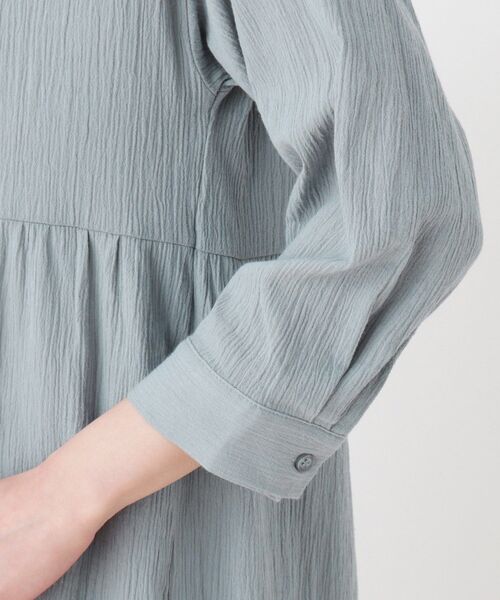 SHOO・LA・RUE（シューラルー）の「◆ガウン風ワンピース（ワンピース・レディース・ホワイト系/ライトブルー/ブラック・02/03/04）」の8枚目の写真