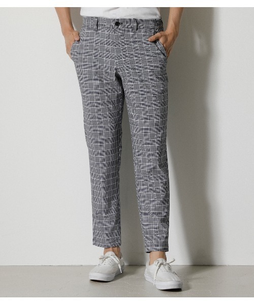 AZUL by moussy(アズールバイマウジー)の「STRETCH TAPERED PANTS/ストレッチテーパードパンツ(その他パンツ・メンズ・ブラック/ライトグレー/ブラック系その他/ベージュ・SMALL/MEDIUM/LARGE)」の3枚目の写真