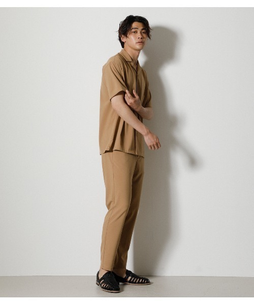 AZUL by moussy(アズールバイマウジー)の「STRETCH TAPERED PANTS/ストレッチテーパードパンツ(その他パンツ・メンズ・ブラック/ライトグレー/ブラック系その他/ベージュ・SMALL/MEDIUM/LARGE)」の10枚目の写真