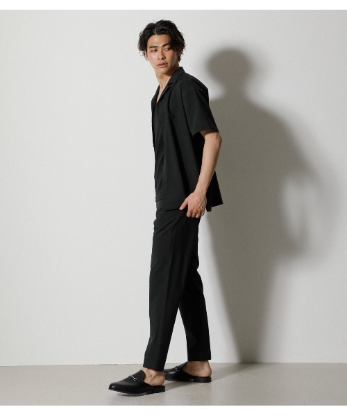 AZUL by moussy(アズールバイマウジー)の「STRETCH TAPERED PANTS/ストレッチテーパードパンツ(その他パンツ・メンズ・ブラック/ライトグレー/ブラック系その他/ベージュ・SMALL/MEDIUM/LARGE)」の6枚目の写真