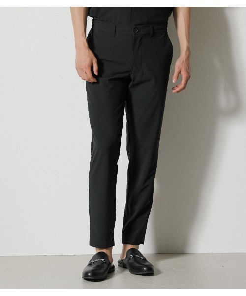AZUL by moussy(アズールバイマウジー)の「STRETCH TAPERED PANTS/ストレッチテーパードパンツ(その他パンツ・メンズ・ブラック/ライトグレー/ブラック系その他/ベージュ・SMALL/MEDIUM/LARGE)」の16枚目の写真