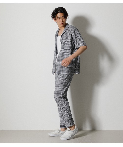 AZUL by moussy(アズールバイマウジー)の「STRETCH TAPERED PANTS/ストレッチテーパードパンツ(その他パンツ・メンズ・ブラック/ライトグレー/ブラック系その他/ベージュ・SMALL/MEDIUM/LARGE)」の17枚目の写真