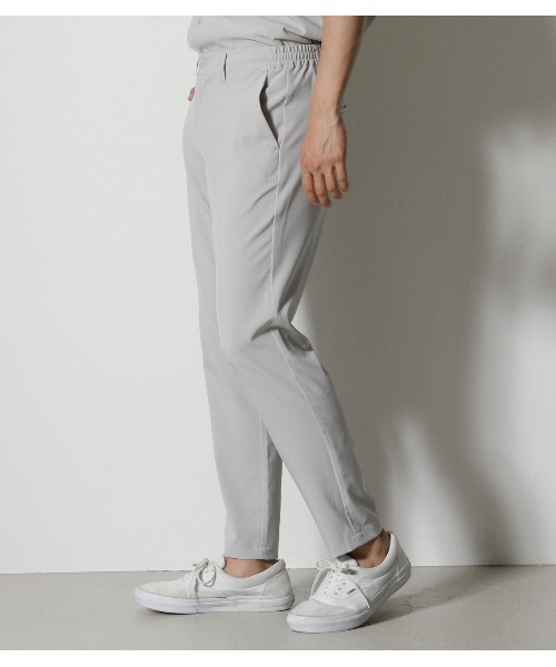AZUL by moussy(アズールバイマウジー)の「STRETCH TAPERED PANTS/ストレッチテーパードパンツ(その他パンツ・メンズ・ブラック/ライトグレー/ブラック系その他/ベージュ・SMALL/MEDIUM/LARGE)」の8枚目の写真