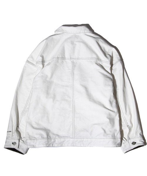 Subciety(サブサエティ)の「COVER ALL SHIRT(カバーオール・メンズ・ベージュ/ブラック/ホワイト・LARGE/X-LARGE/MEDIUM/SMALL)」の7枚目の写真