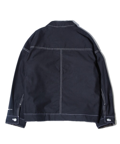 Subciety(サブサエティ)の「COVER ALL SHIRT(カバーオール・メンズ・ベージュ/ブラック/ホワイト・LARGE/X-LARGE/MEDIUM/SMALL)」の10枚目の写真