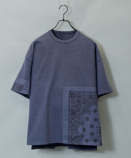 HAV-A-HANK（ハバハンク ）の「JE-HAV-A-HANK.リメイクTEE（Tシャツ/カットソー・メンズ・ホワイト/ブラック/カーキ/ネイビー・M/L）」の4枚目の写真