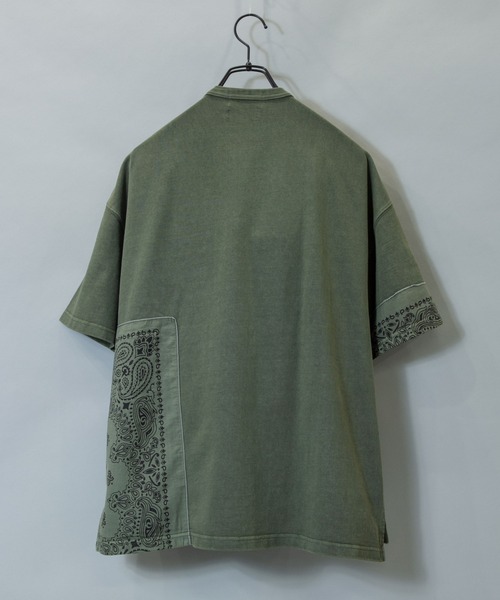 HAV-A-HANK（ハバハンク ）の「JE-HAV-A-HANK.リメイクTEE（Tシャツ/カットソー・メンズ・ホワイト/ブラック/カーキ/ネイビー・M/L）」の7枚目の写真