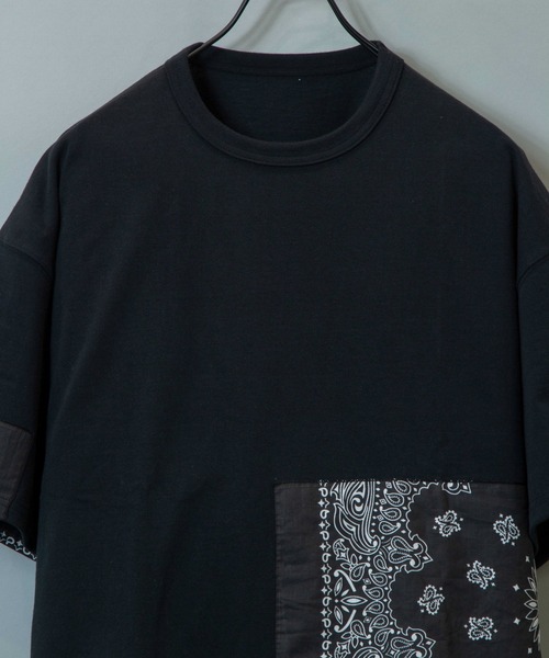 HAV-A-HANK（ハバハンク ）の「JE-HAV-A-HANK.リメイクTEE（Tシャツ/カットソー・メンズ・ホワイト/ブラック/カーキ/ネイビー・M/L）」の9枚目の写真