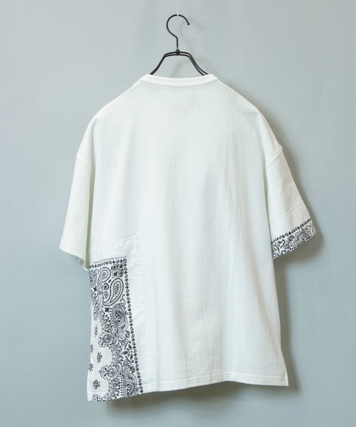 HAV-A-HANK（ハバハンク ）の「JE-HAV-A-HANK.リメイクTEE（Tシャツ/カットソー・メンズ・ホワイト/ブラック/カーキ/ネイビー・M/L）」の5枚目の写真