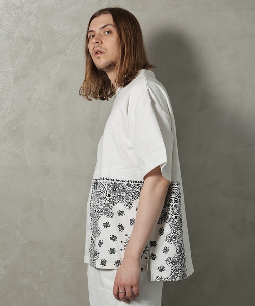 HAV-A-HANK（ハバハンク ）の「JE-HAV-A-HANK.リメイクTEE（Tシャツ/カットソー・メンズ・ホワイト/ブラック/カーキ/ネイビー・M/L）」の15枚目の写真