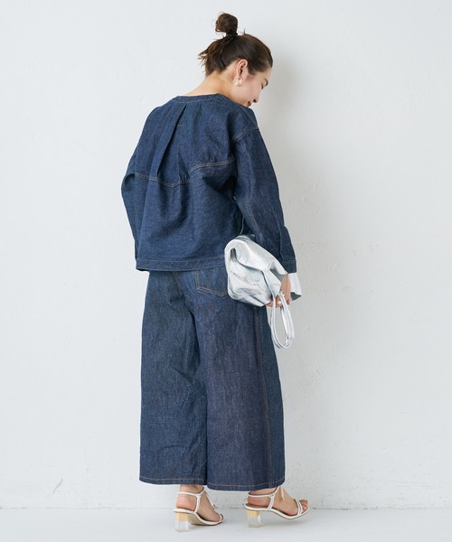 BEARDSLEY（ビアズリー）の「デッドストックデニムパンツ（その他パンツ・レディース・インディゴブルー・FREE）」の7枚目の写真