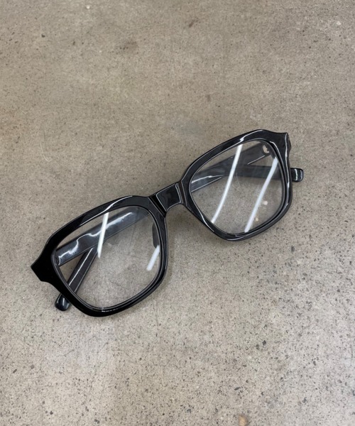 mystic（ミスティック）の「太フレームメガネ（メガネ・レディース・ブラック・ONE SIZE）」の3枚目の写真