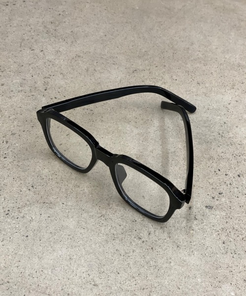 mystic（ミスティック）の「太フレームメガネ（メガネ・レディース・ブラック・ONE SIZE）」の8枚目の写真